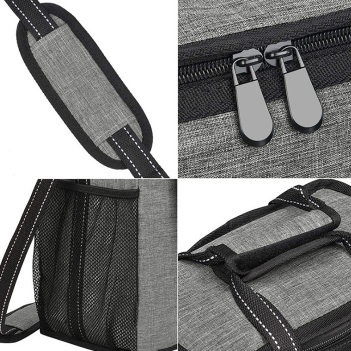 120L Insulated 6-Bottle Wine Cooler Bag with Dividers 1
