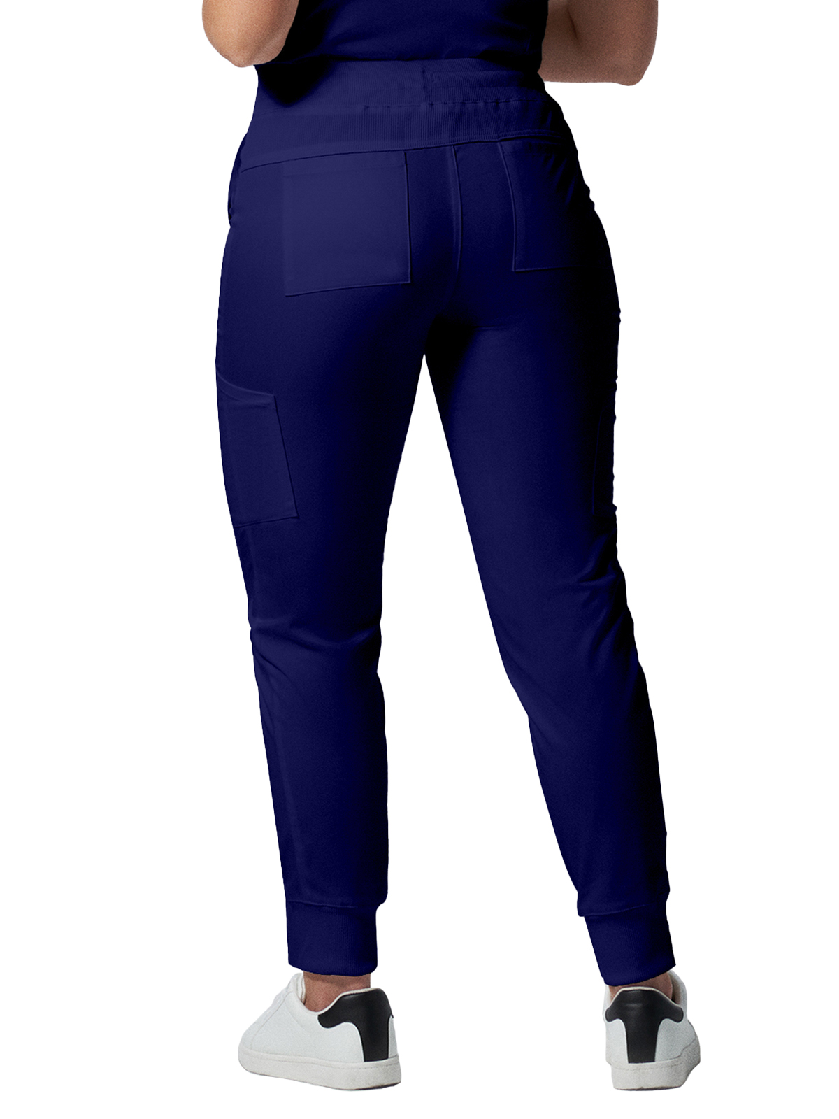 Landau - ProFlex - Women's Six-Pocket Mid-Rise Elastic-Back Waist Jogger Pant 33