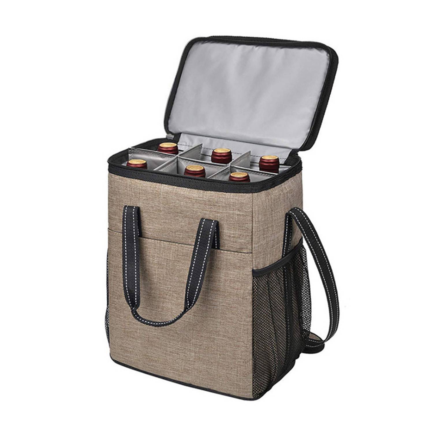 Insulated Carrying Cooler Tote Bag with Handle 4