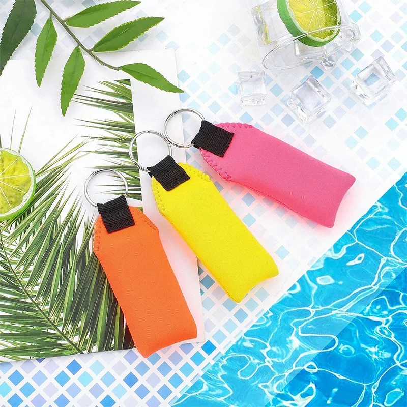 Printed Floating Neoprene Keychain Strap 1