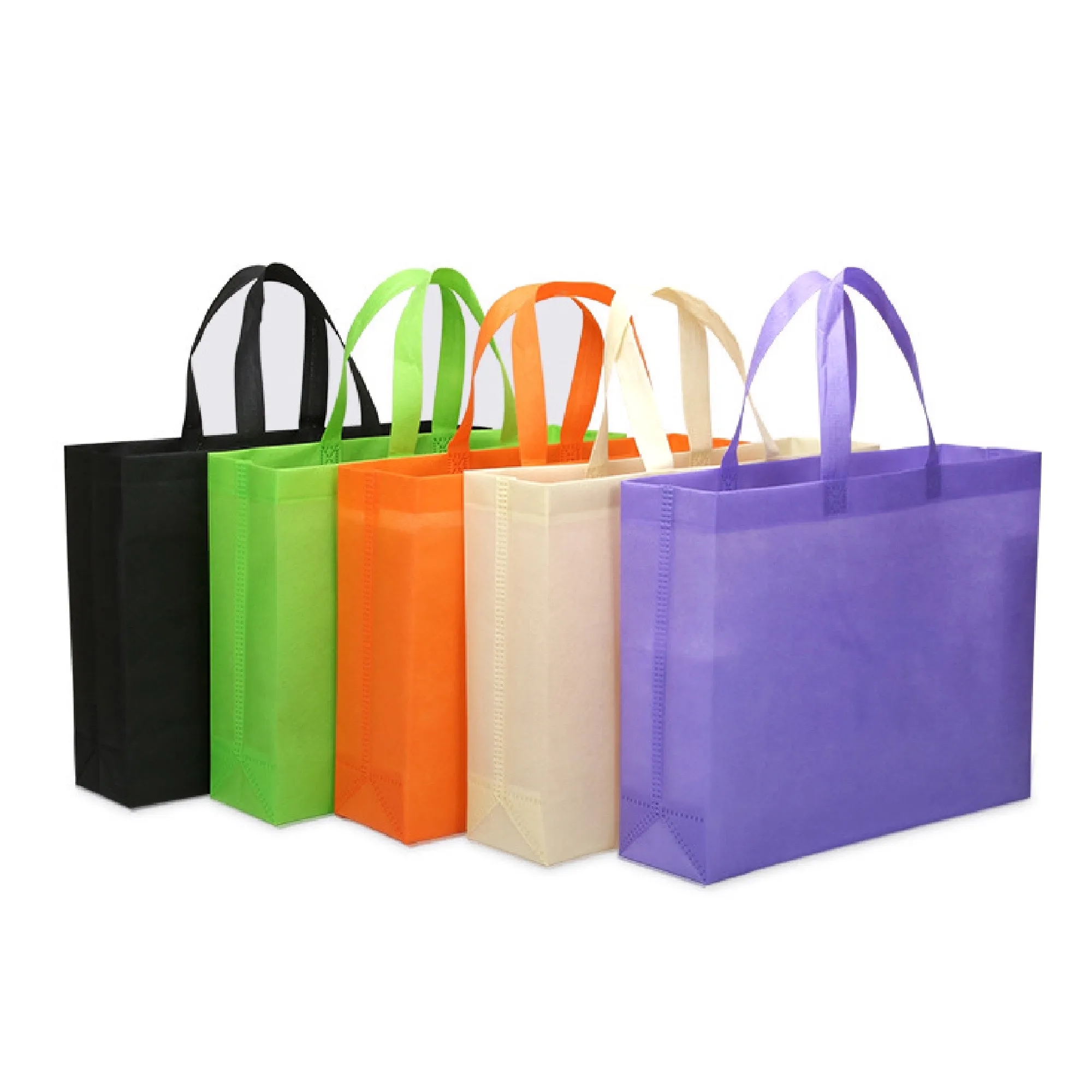 13.8" Reusable Non-Woven Handle Bag MOQ 50PCS 3