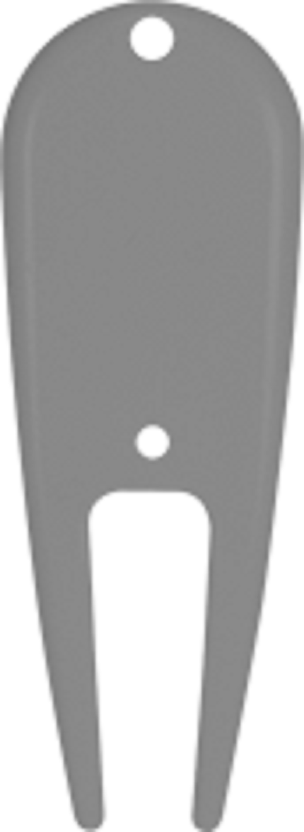 Plastic Divot Tool w/1 Color Imprint