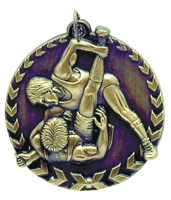 Wrestling Millennium Medal, 1 3/4" 1