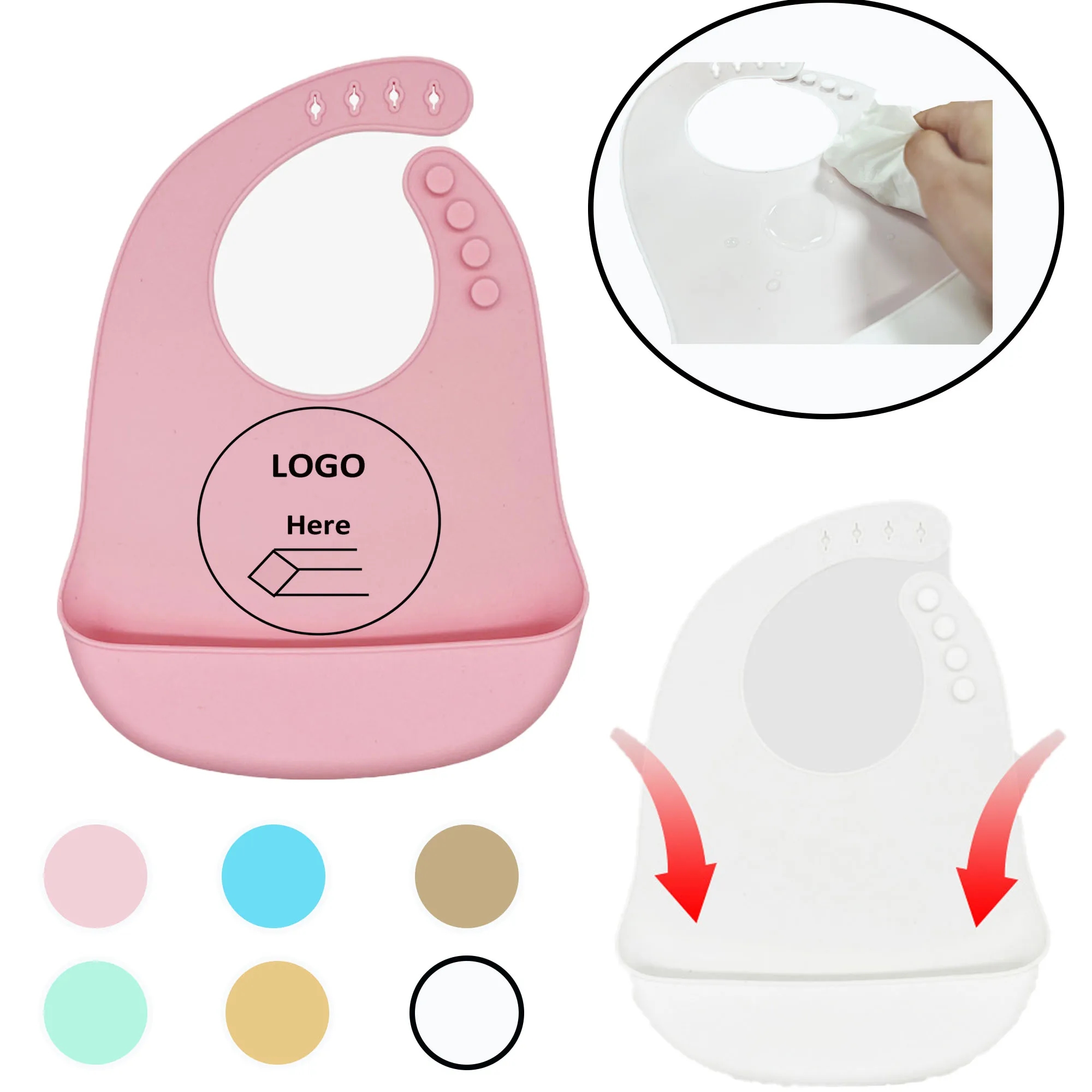 Baby Bib Pinafore Apron