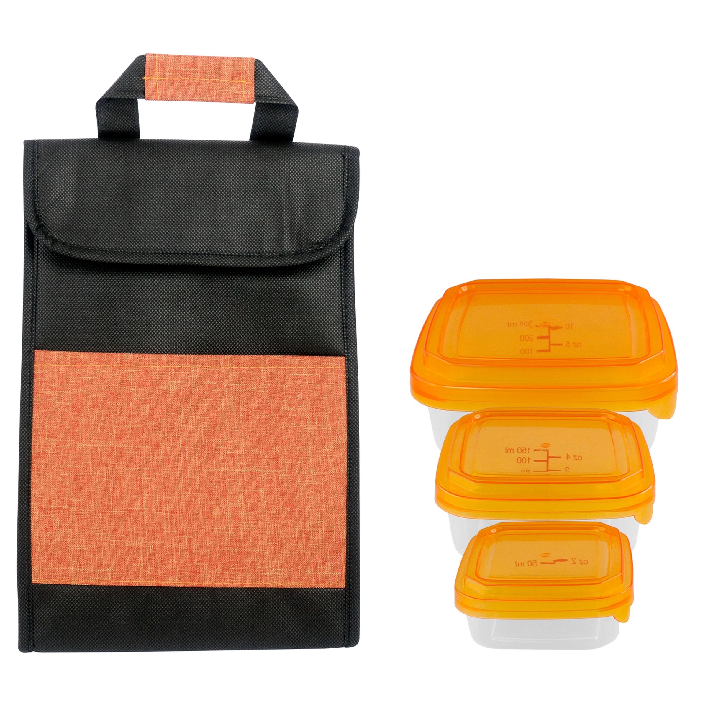 Ridge Portion Control Tote Set 6