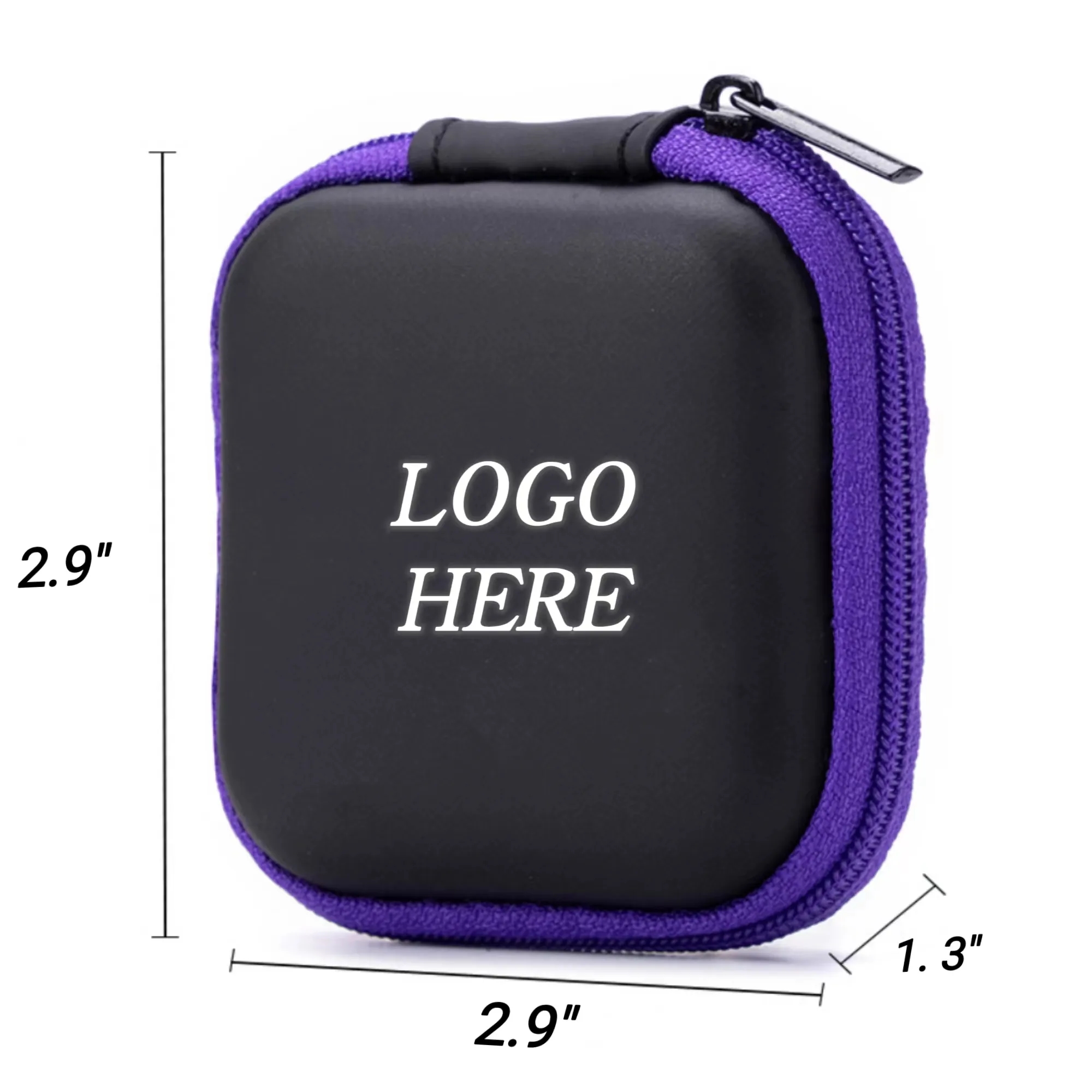 Square Headphone Data Cable Storage Box 2