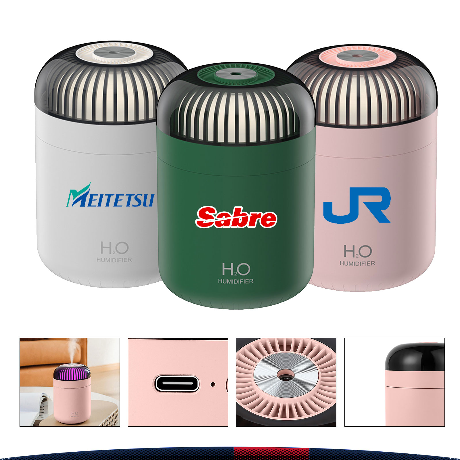Portable Flow Light Cup Humidifier 3
