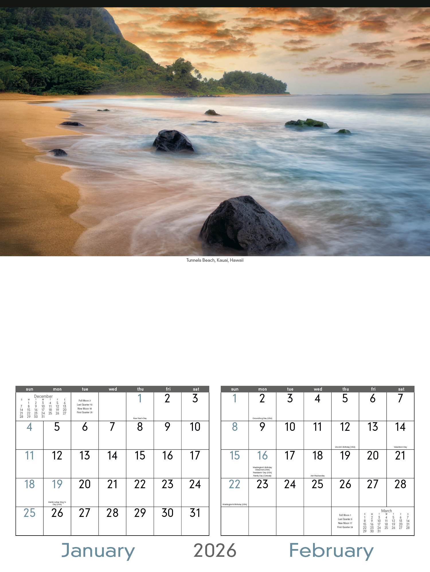 Triumph® Calendars Scenes of America Calendar 19