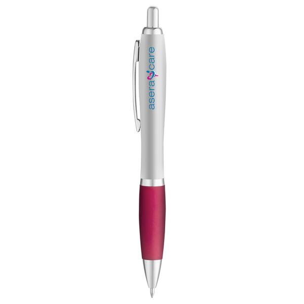 Curvaceous Matte Silver Ballpoint 27