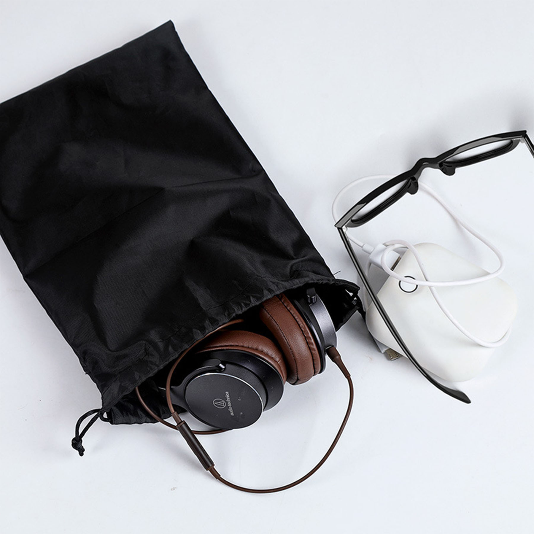 Waterproof Nylon Drawstring Travel Bag 6