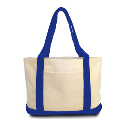 Heavy Duty Medium 11 oz. Cotton Canvas Tote Bag Boat Bag, custom tote bag with logo imprint 3