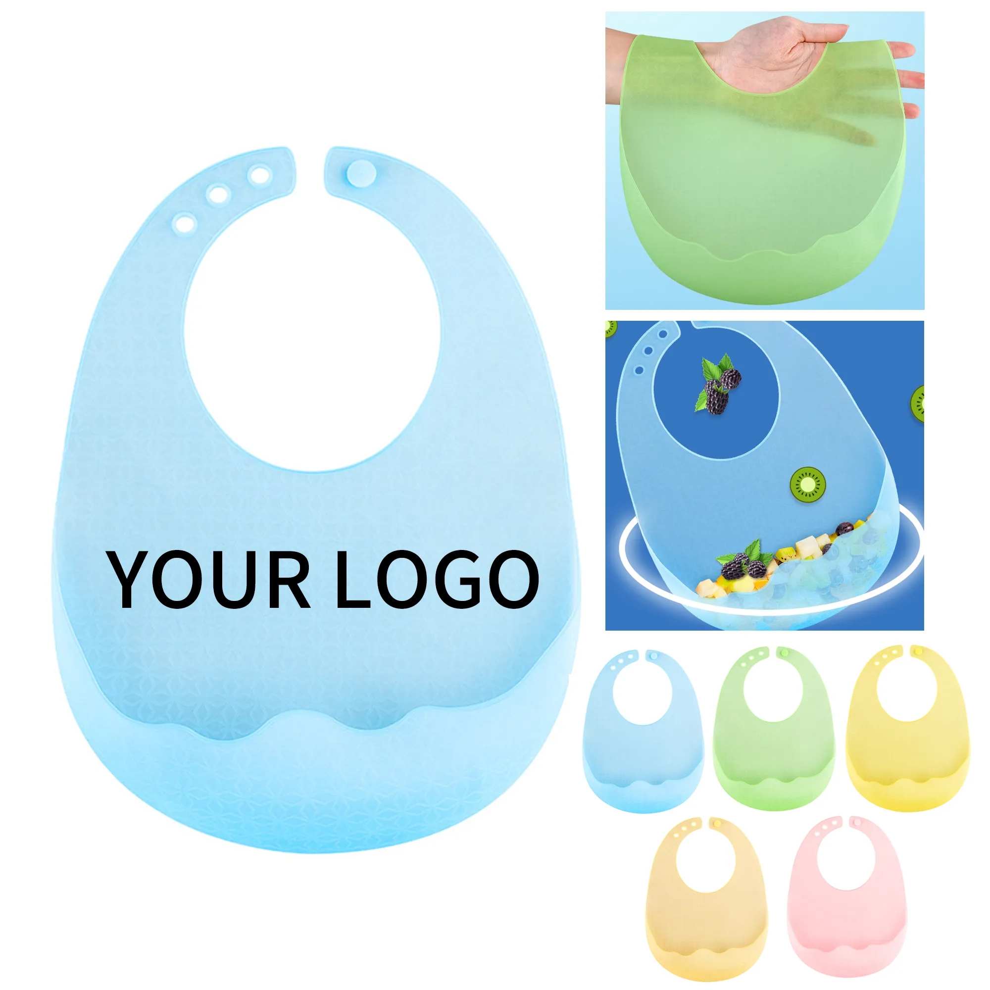 Silicone Baby Bib 5