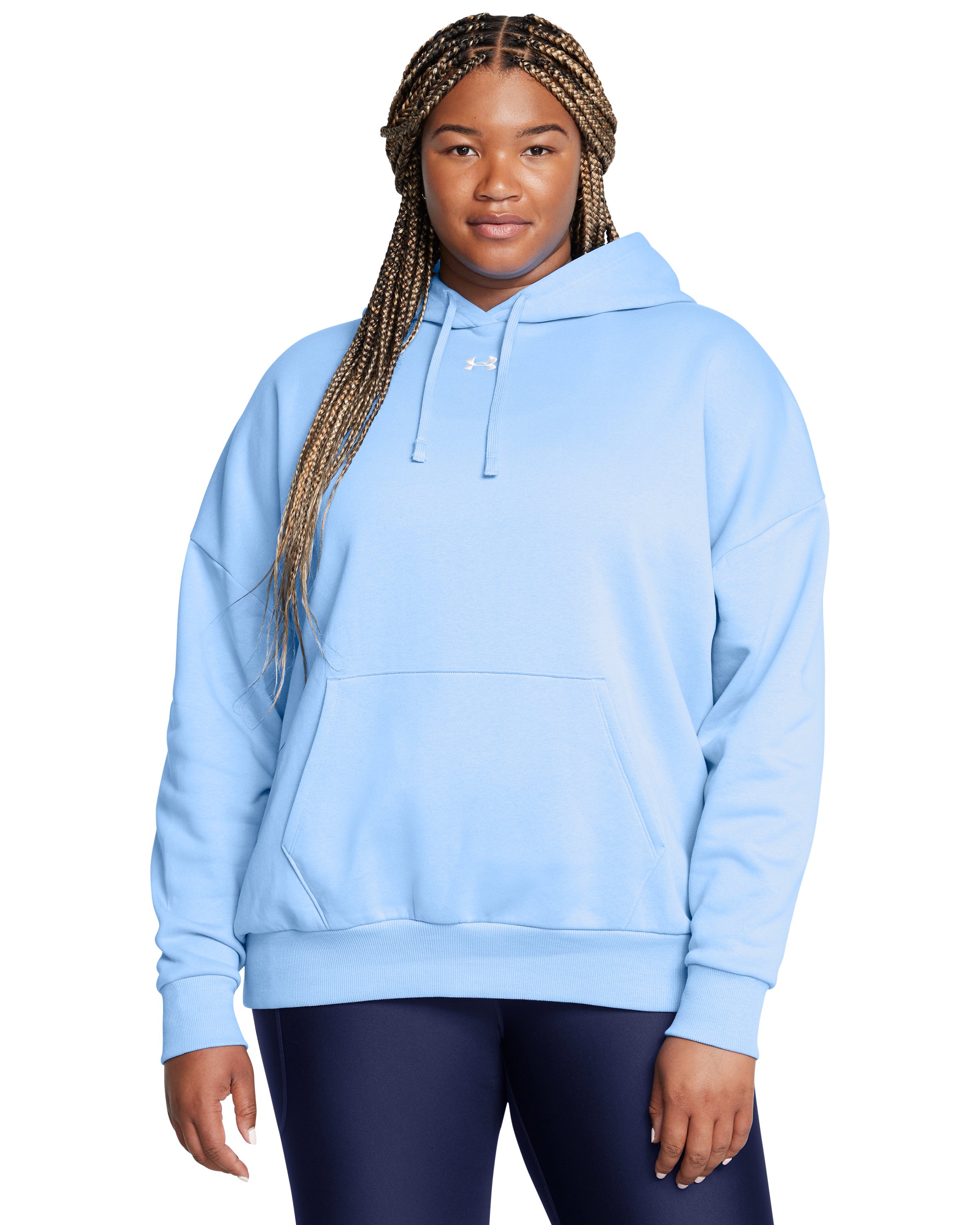 UA Rival Fleece Women's Oversized Hoodie 1