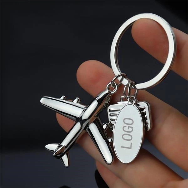 Creative Plane Keychain Airplane Keyring 2