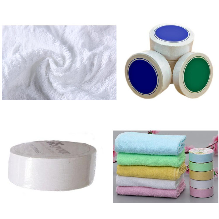 100% Cotton Reusable Mini Circle Compressed Towel 2