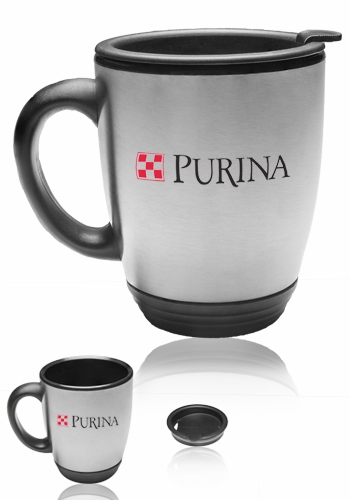 16 oz Steel Bistro Mug 2