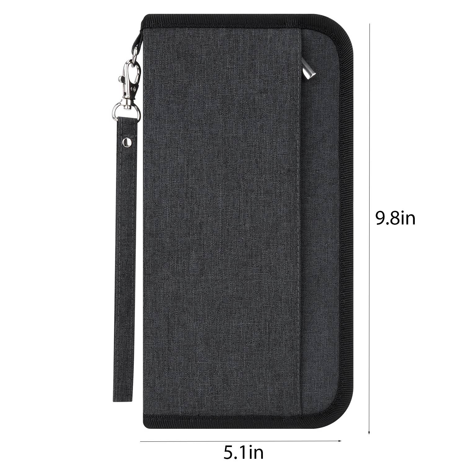 High Capacity Multi-Card Passport Holder 5