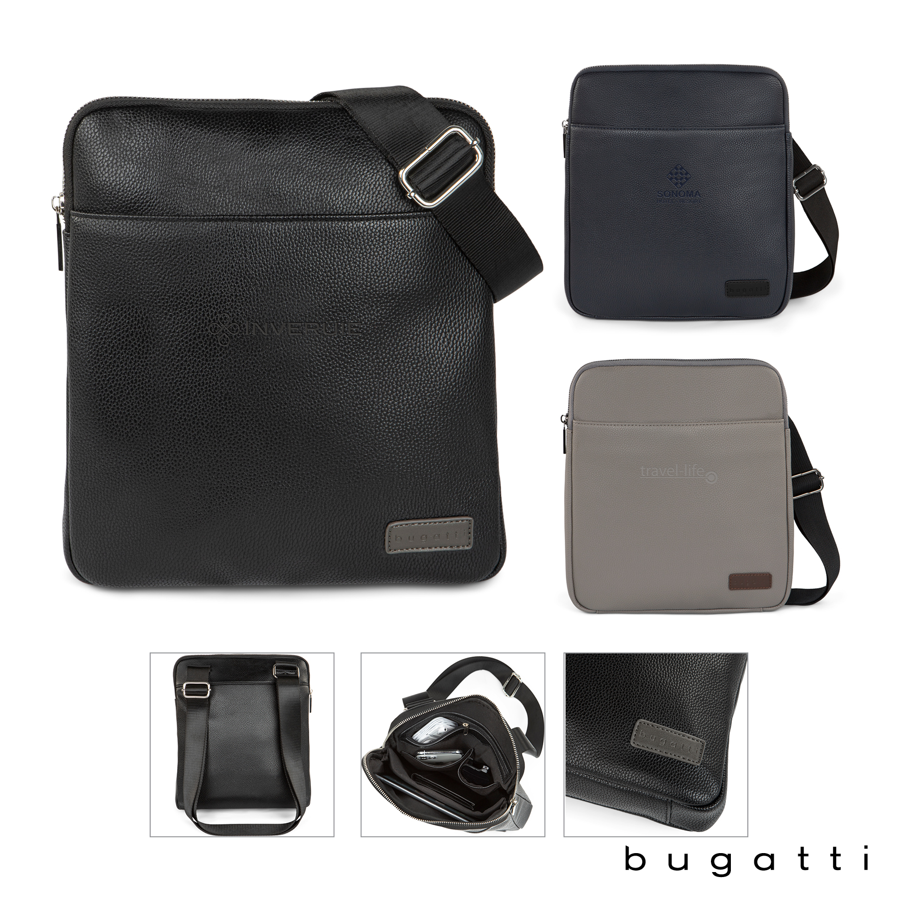 Bugatti Contrast Collection Crossbody Bag 22