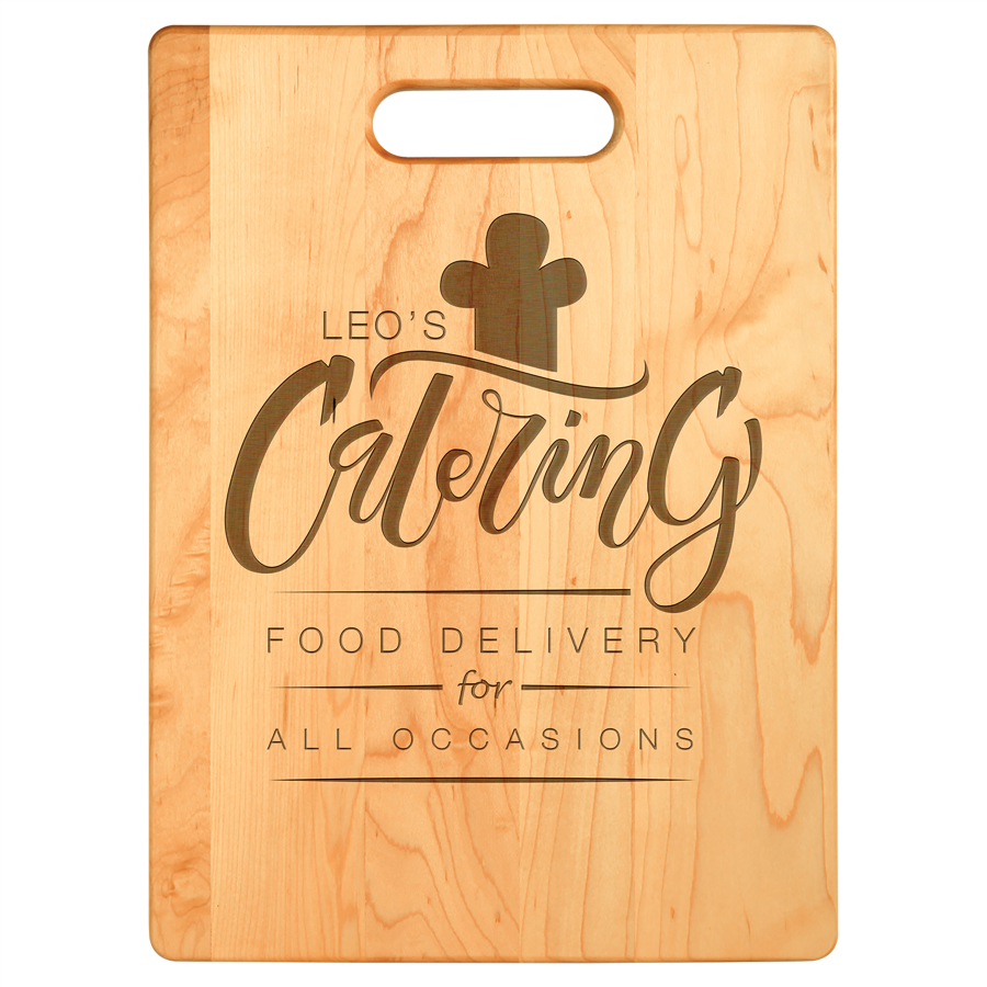13 3/4" x 9 3/4" Maple Cutting Board 2