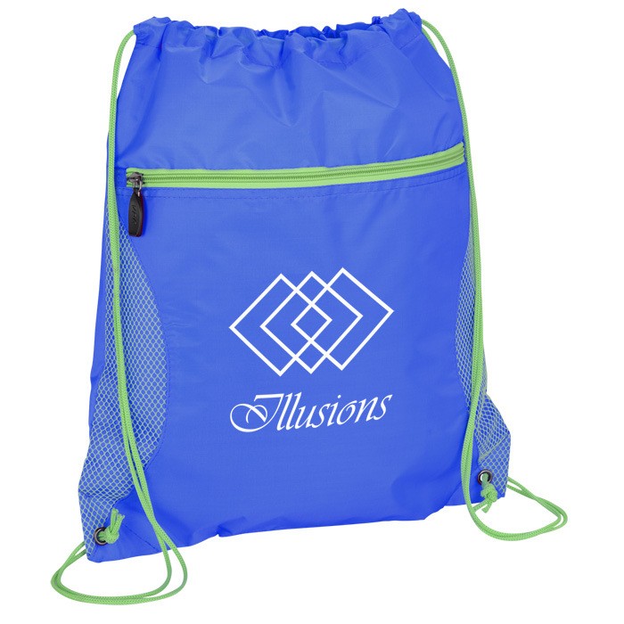 Sport Tote Bag with Front Zipper Pocket 2