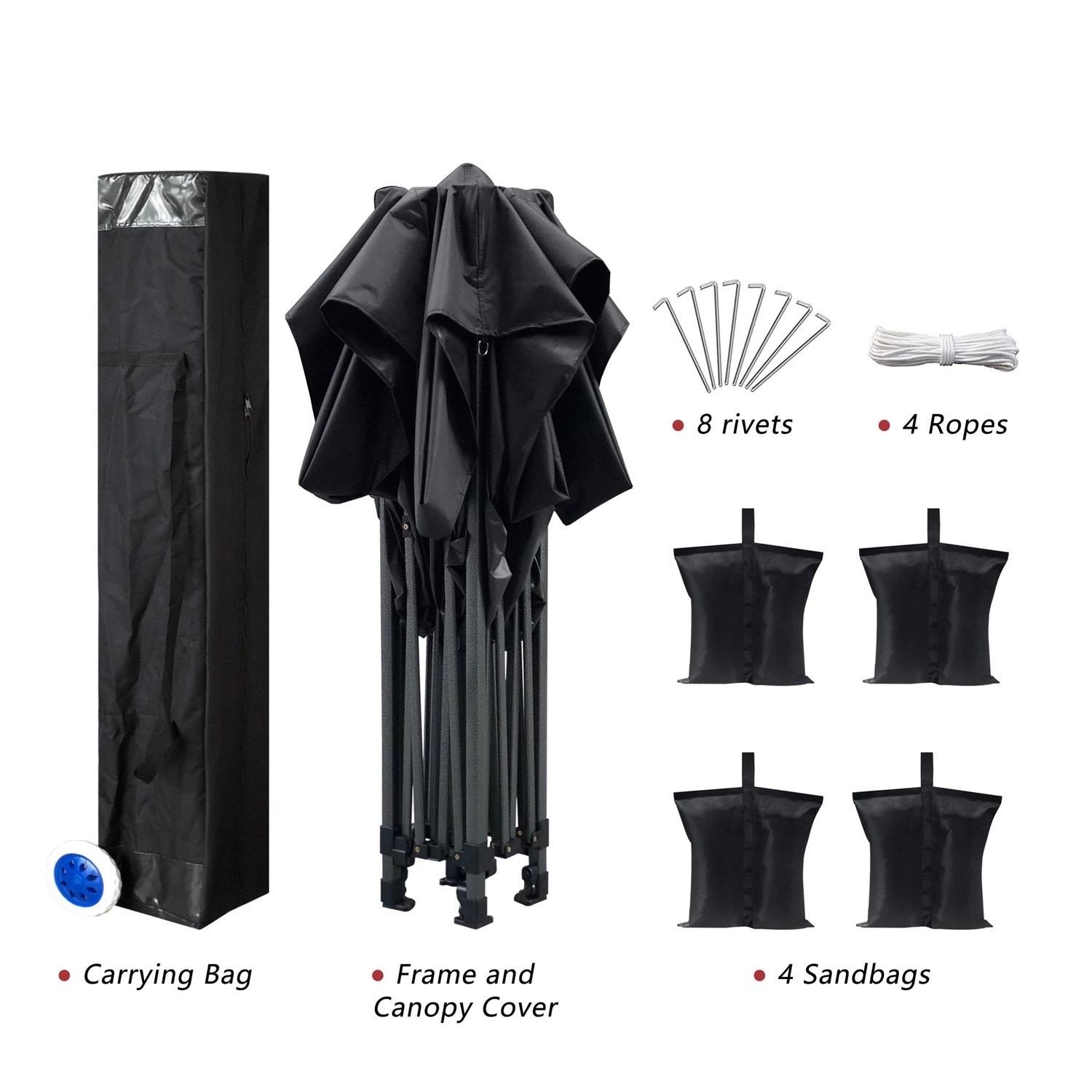 10' Outdoor Canopy Tent w/ 4 Sandbag 2