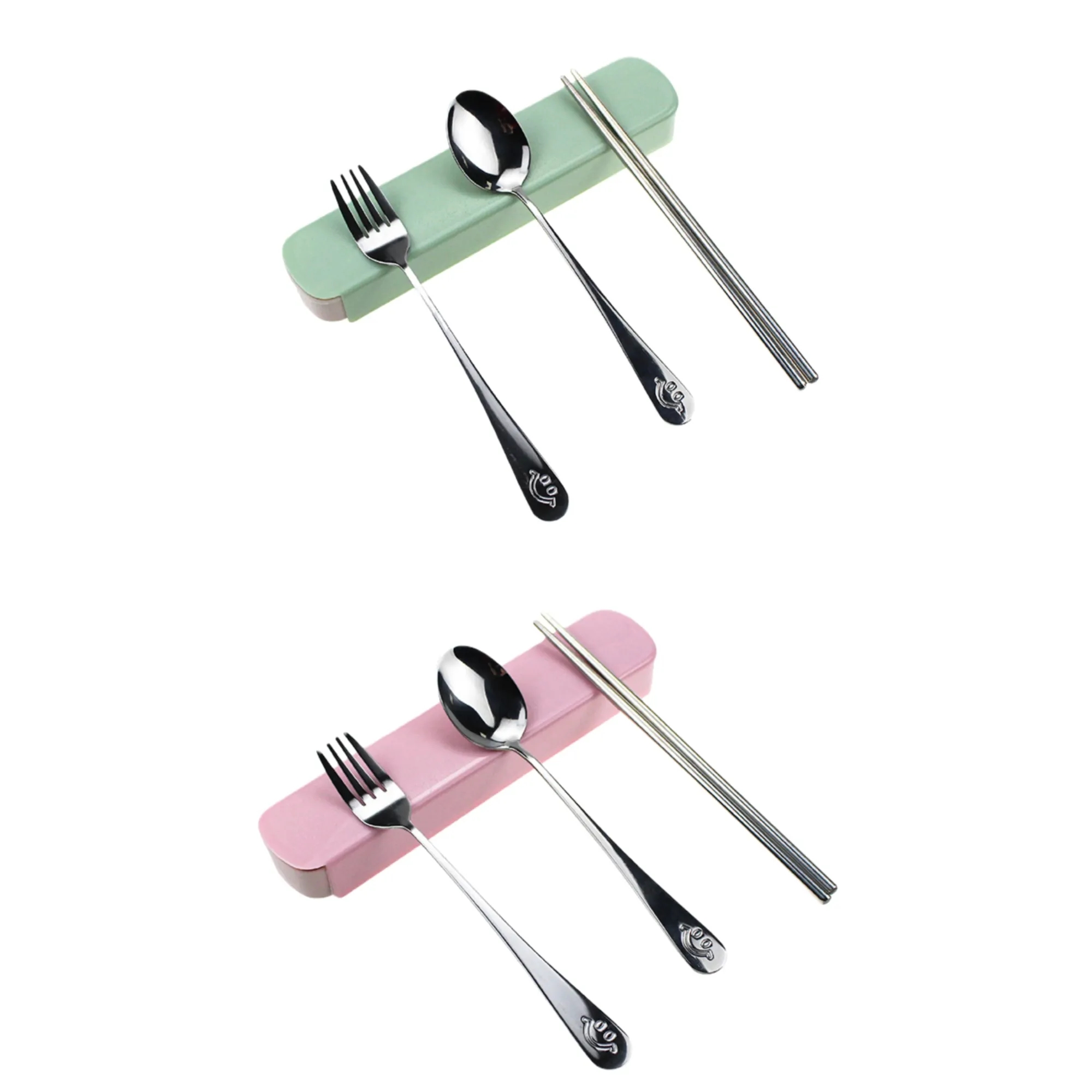 3 Piece Stainless Steel Cutlery Set Custom Logo 3