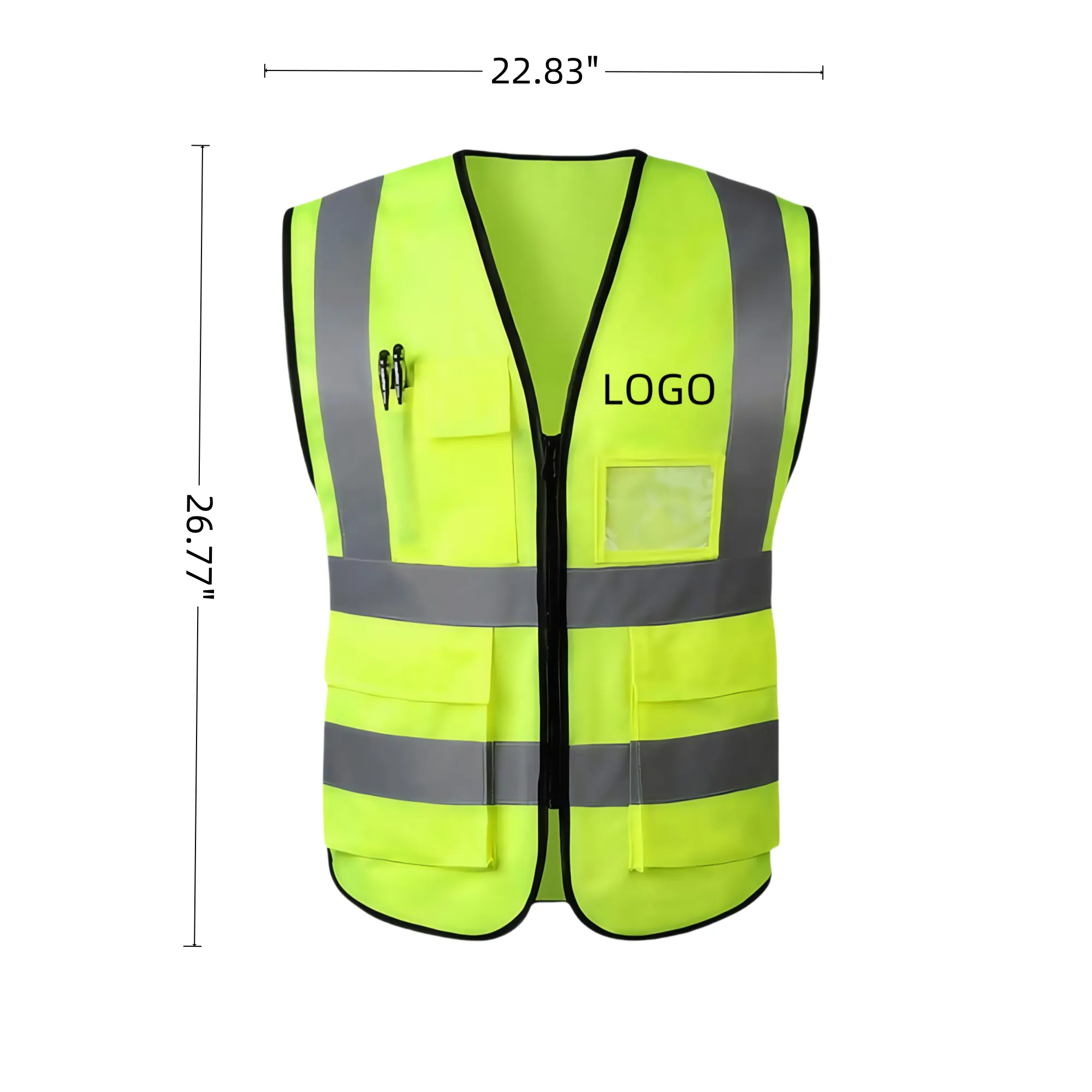 Multi-Pocket Reflective Vest 1