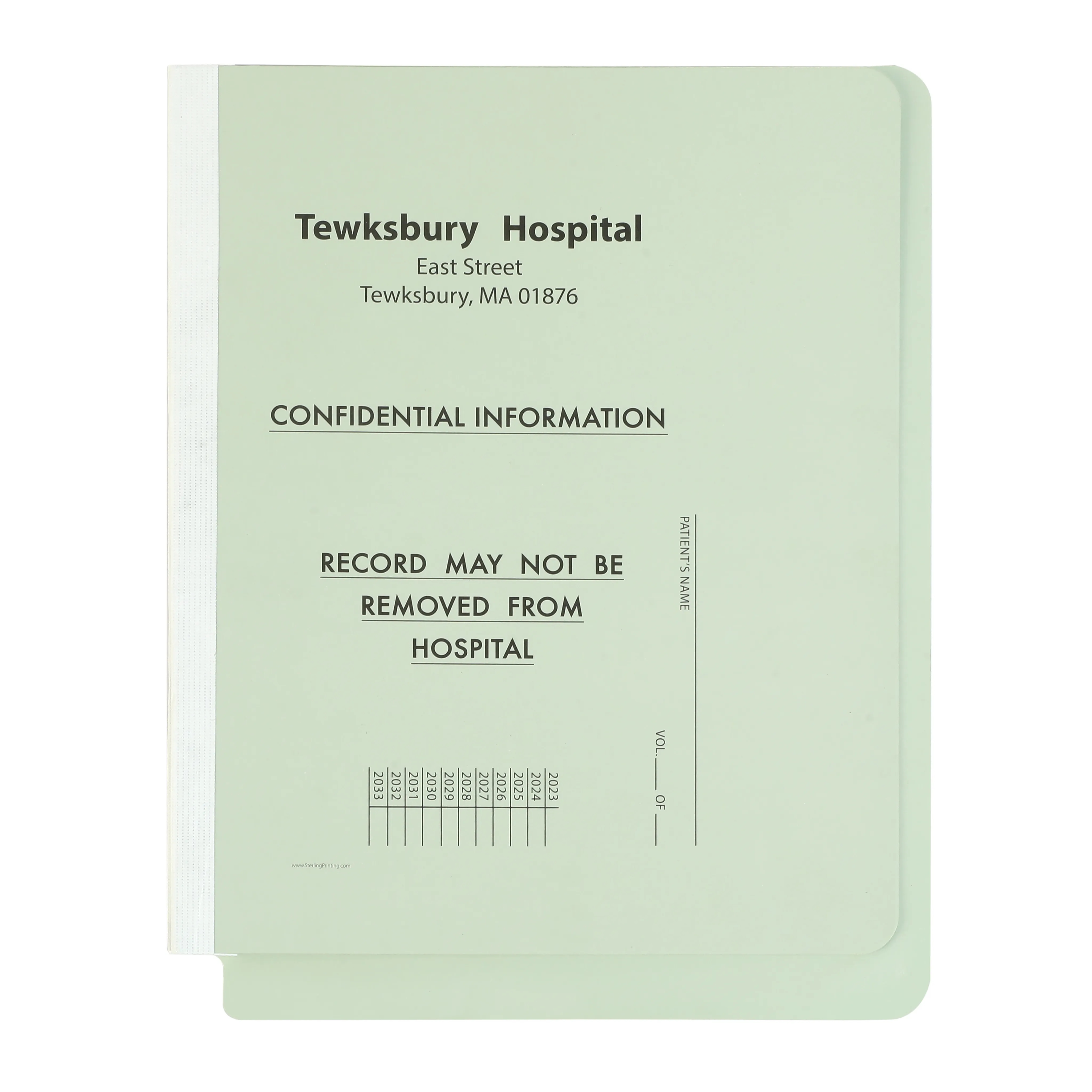 Custom Printed Pressboard Folder 3