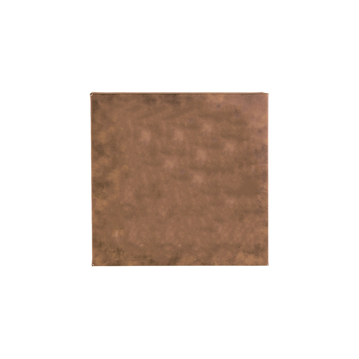 10" x 10" Rustic/Silver Leatherette Wall Decor 2