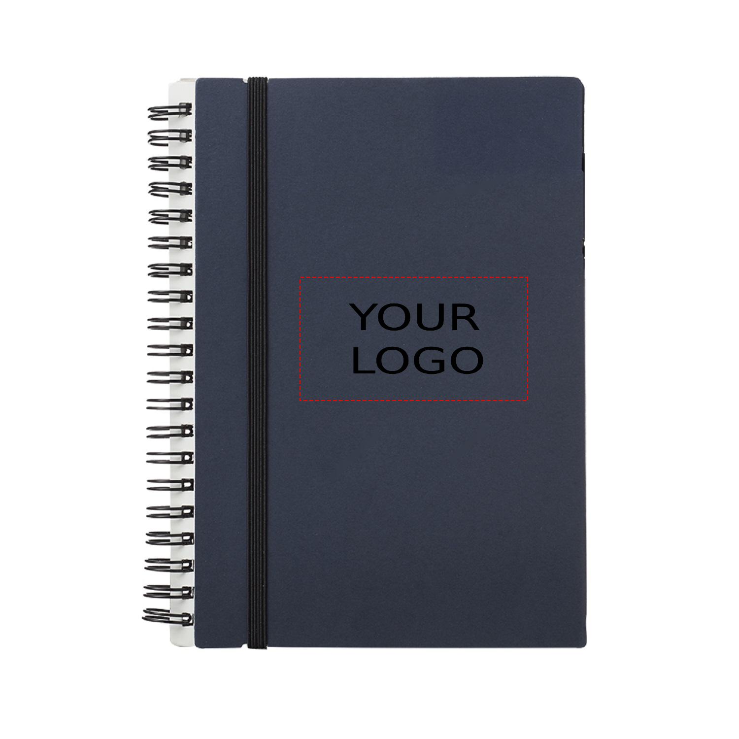 Elastic Closure Recycled Spiral Notebook 5