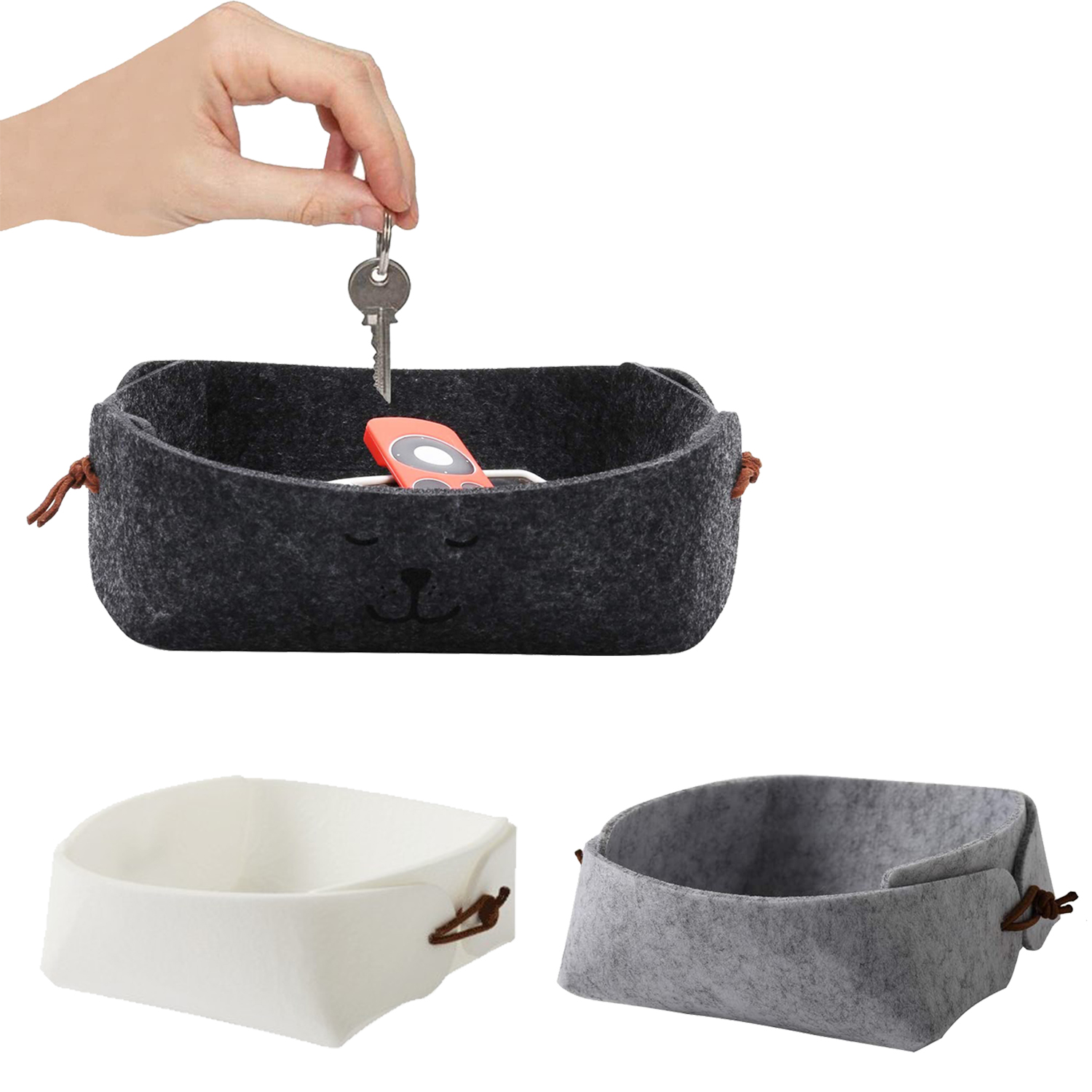 Felt Storage Basket 3