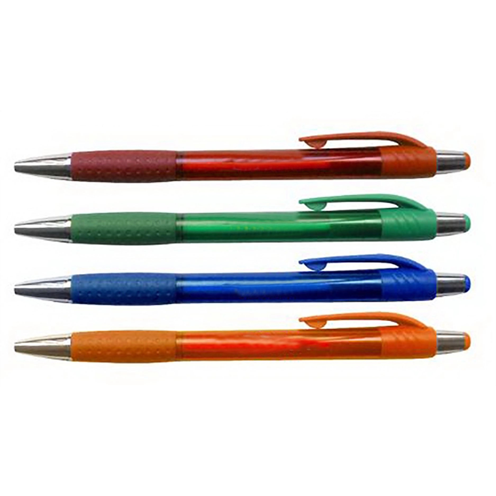 Slim Plastic ballpoint pen with grip 2