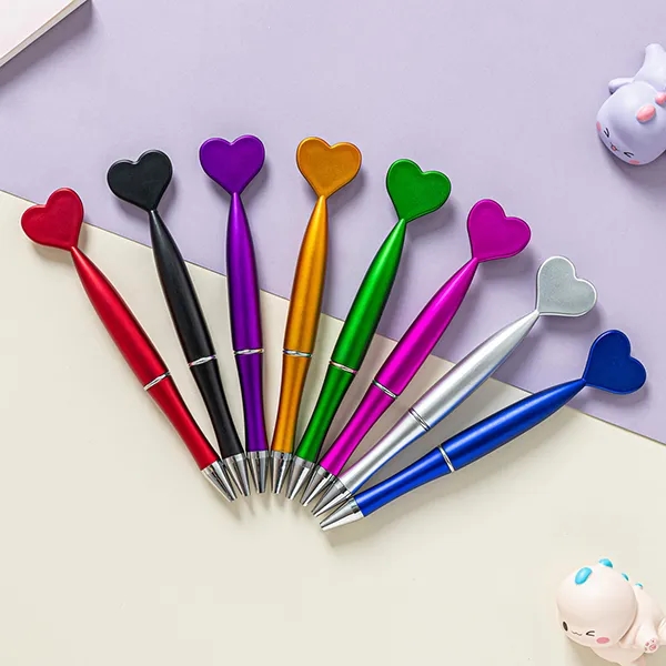 Heart Tip Dart Twist Action Pen 6