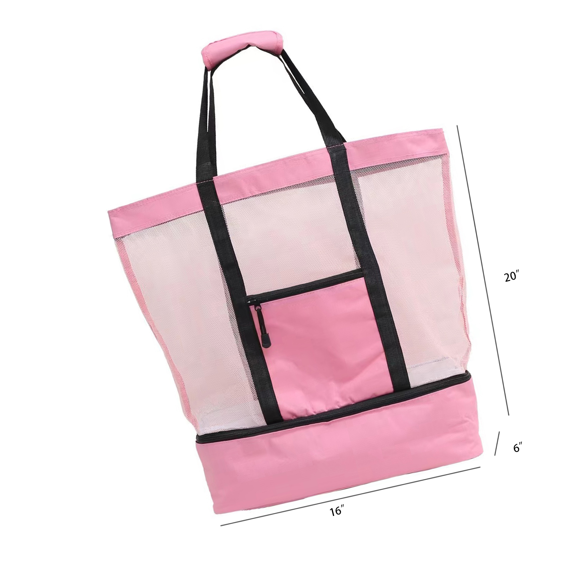 Beach Tote Bag With Cooler Insulated Detachable Pool 3