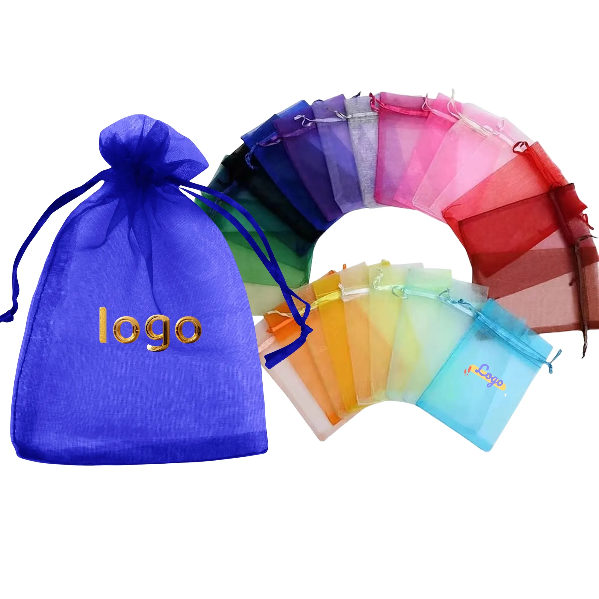 Organza Drawstring Bag MOQ100