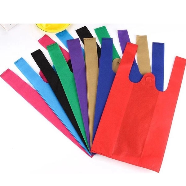 Large Non-Woven T-Shirt Vest Bag (13.8 " x 6.3 " x 23.7 ") 7