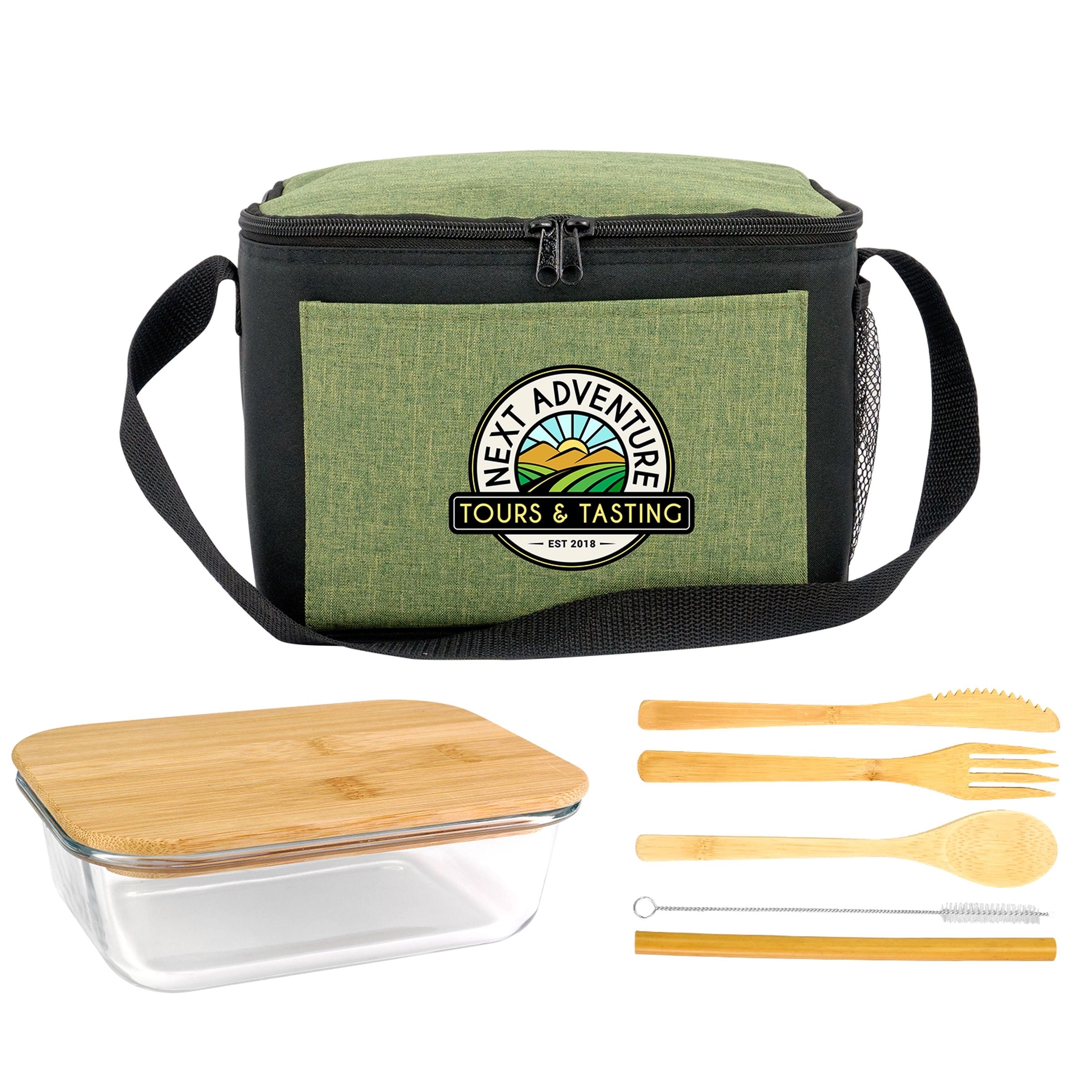Ridge Bamboo Lunch Cooler 12