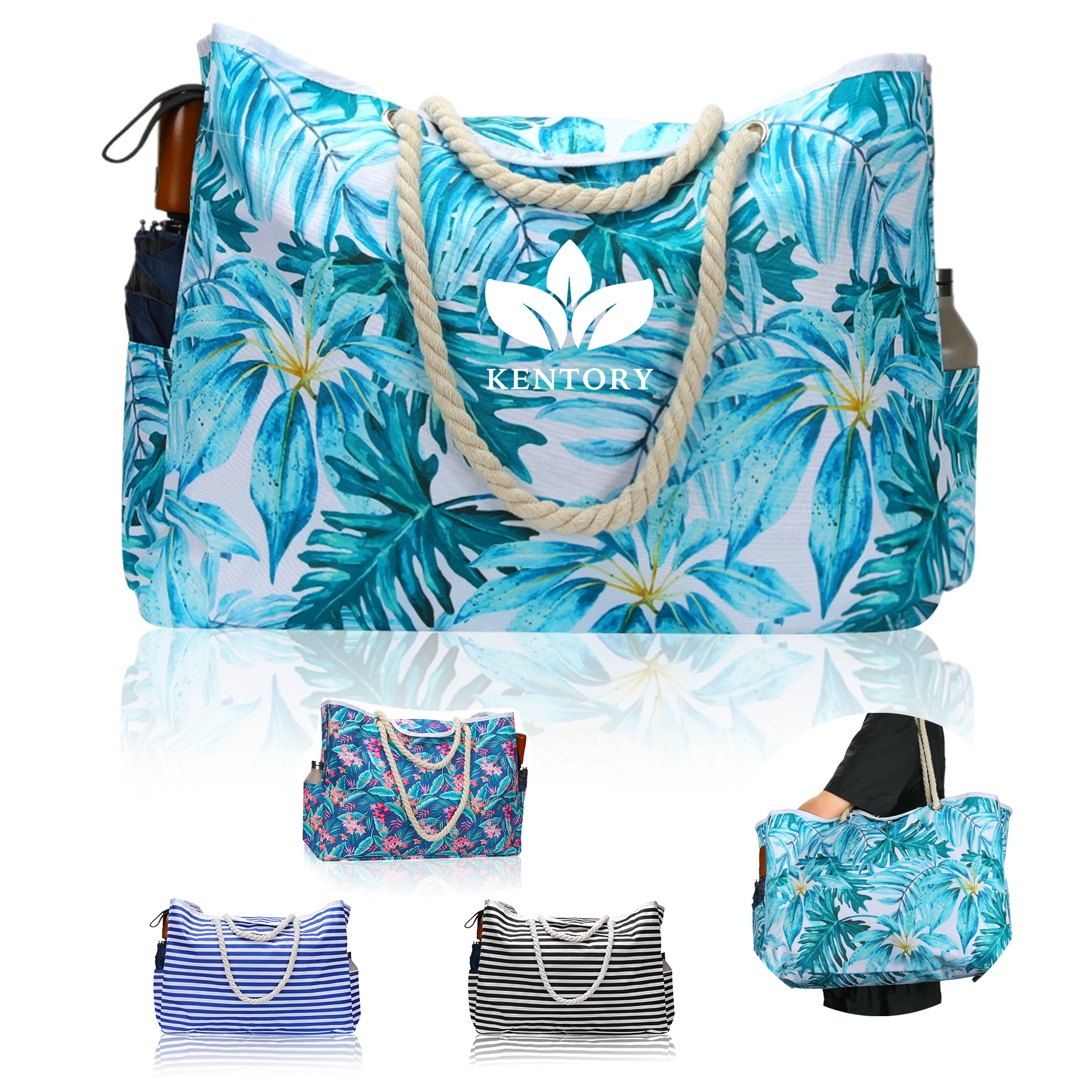 Breathable Beach Tote Bag 2