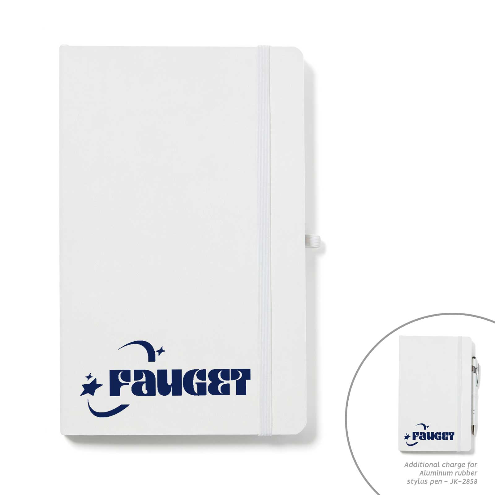 RPET Soft Cover Journal Notebook with Pen Loop 12
