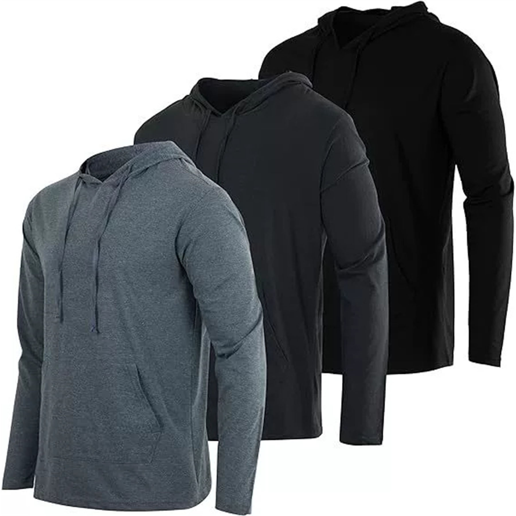 Men's Cotton Drawstring Hoodie, custom hoodie or sweatshirt with logo imprint 8