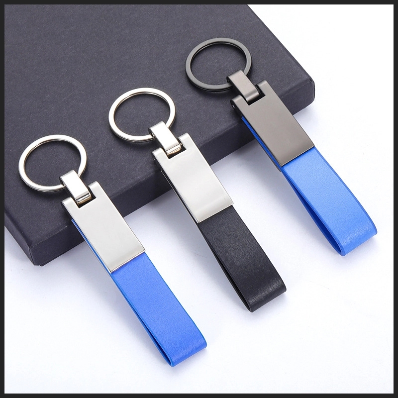 PU Leather Metal Key Tag 3