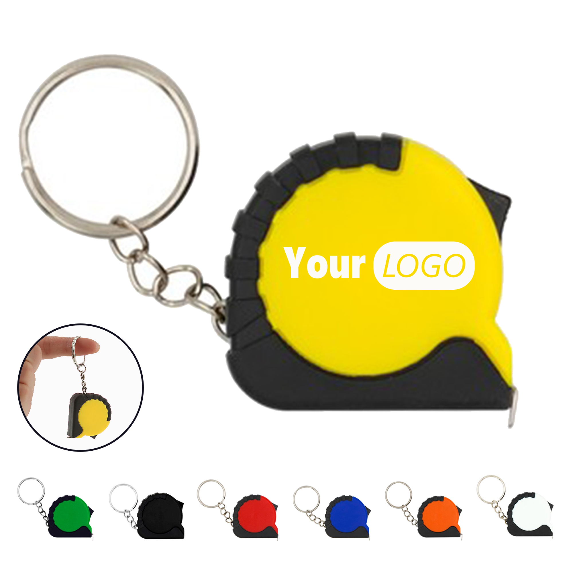 ABS Pocket Measuring Tape Keychain 6