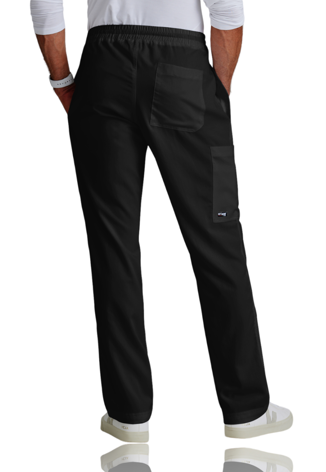 Grey's Anatomy Classic - Men's Five-Pocket Zip-Fly Evan Scrub Pant 27