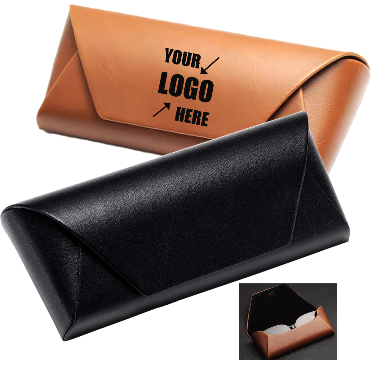PU Leather Eyeglasses Case 2