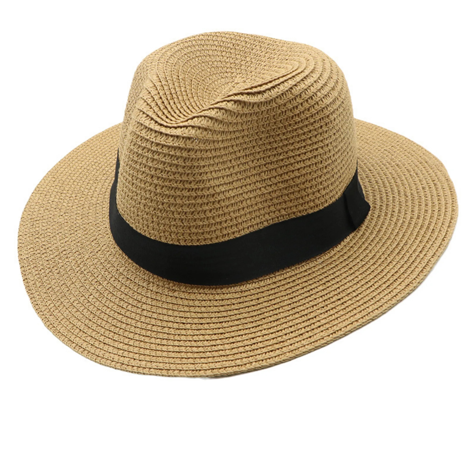Fedora Summer Straw Panama Hat 6