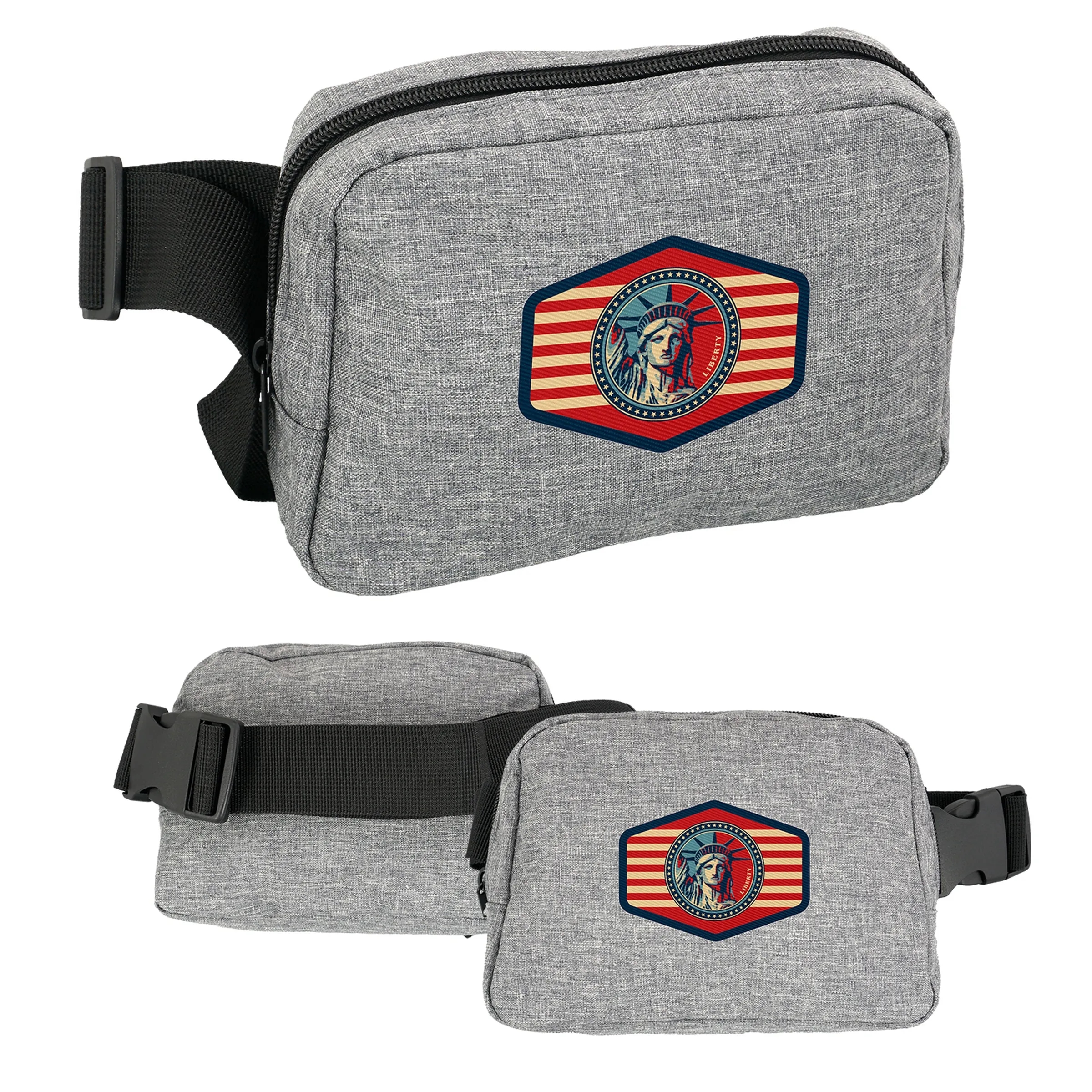 RECYCLED EMBLEM FANNY PACK