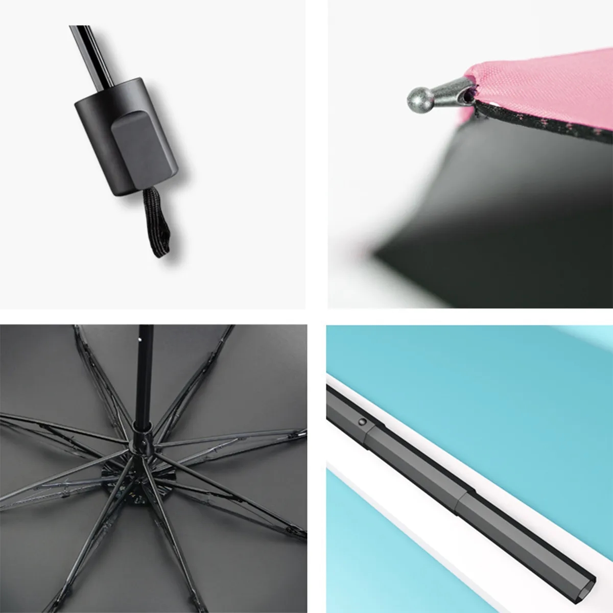 Compact Design Travel Outdoor Sun Umbrella with Case 2