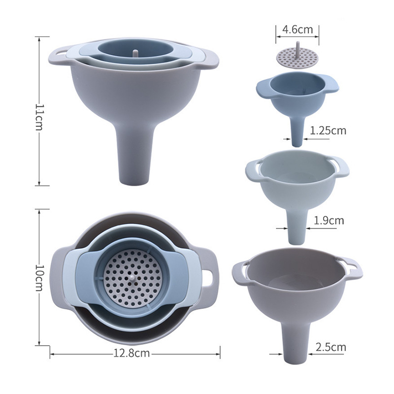 Silica Gel Funnel Set 2
