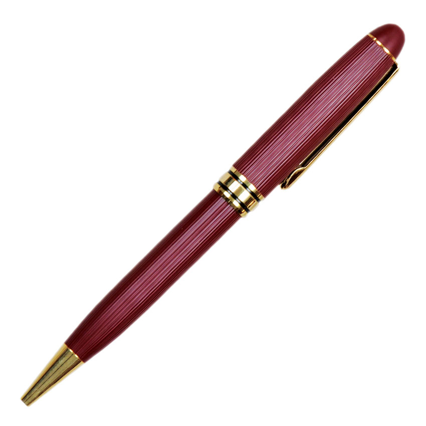 Saxon-III Luxury Ballpoint Pen with Gold Accents 1