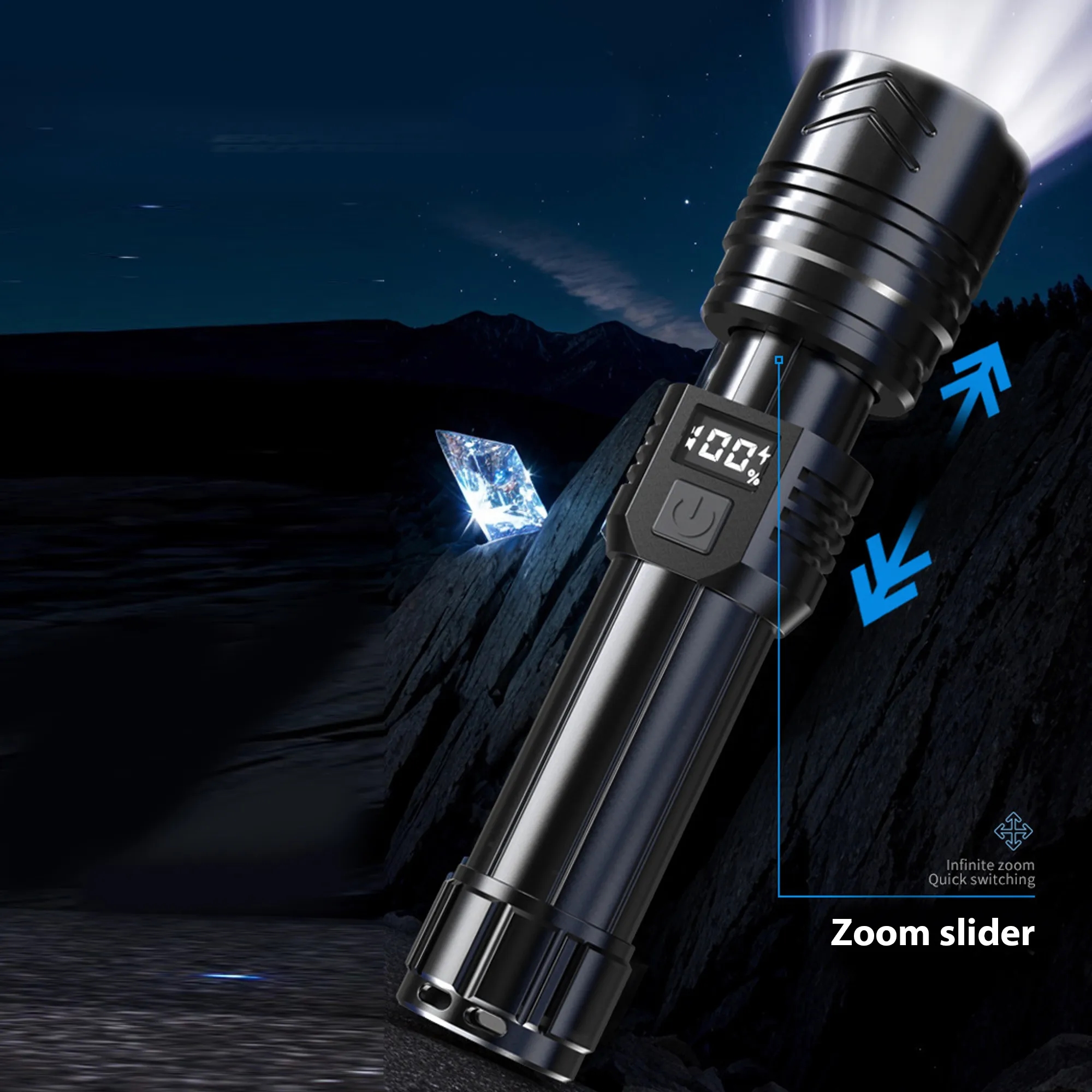 Zoomable LED Flashlight 5
